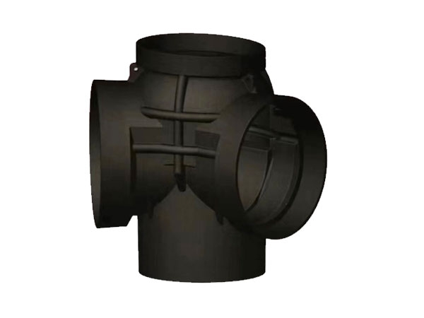 سلسلة ترسيب مياه الأمطار - قاعدة بئر كوع 90 درجة