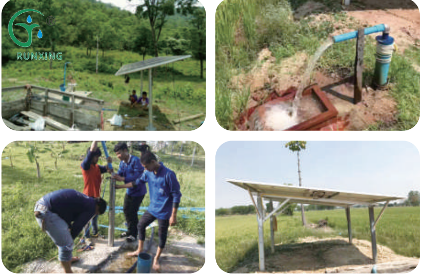 مضخة الطاقة الشمسية - نظام الرأس إلى نظام الذيل