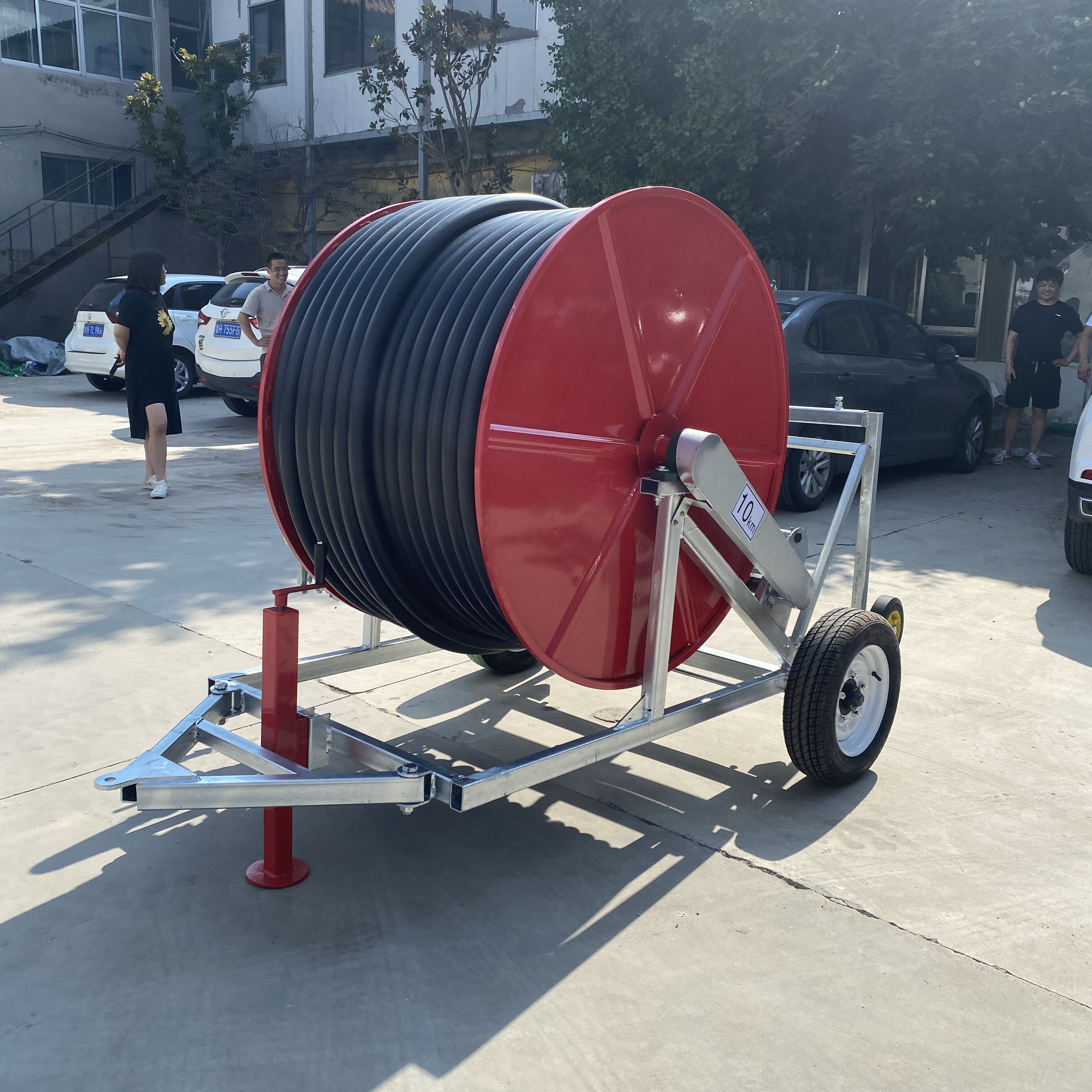 ماكينة ري البكرة