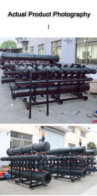 فلتر قرصي أوتوماتيكي للتدفق العكسي