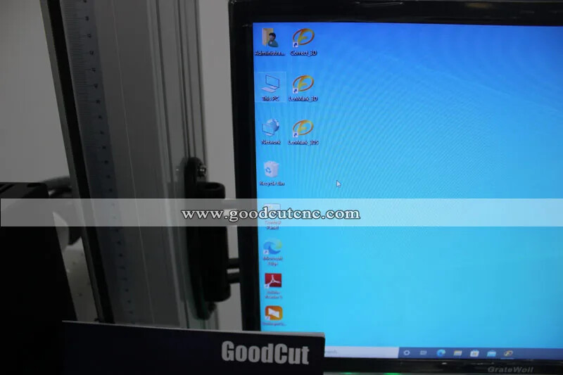 GC-CM ماكينة ترميز الليزر ثنائي أكسيد الكربون المكتبية