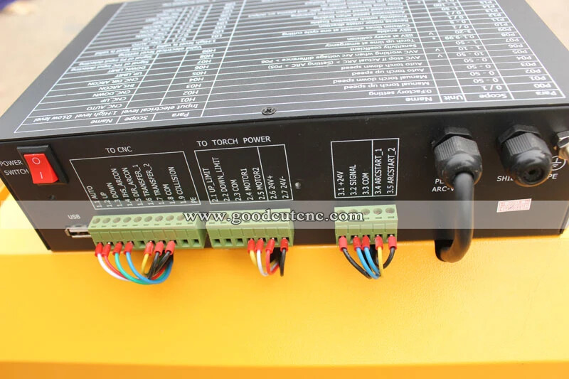 ماكنة قطع البلازما النارية المحمولة CNC GC-1530PP