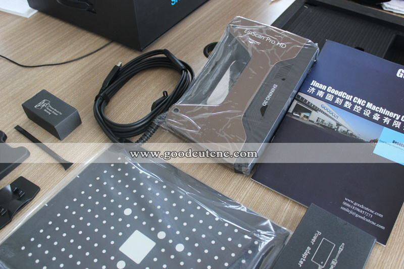 Einscan Pro HD أفضل ماسح ثلاثي الأبعاد بالضوء الأبيض