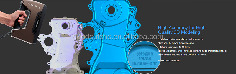 Einscan Pro HD أفضل ماسح ثلاثي الأبعاد بالضوء الأبيض