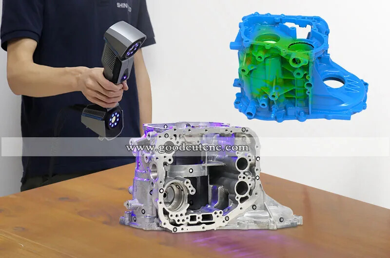 FreeScan Combo ماسح ثلاثي الأبعاد محمول هجين مصدر الضوء متعدد الوظائف