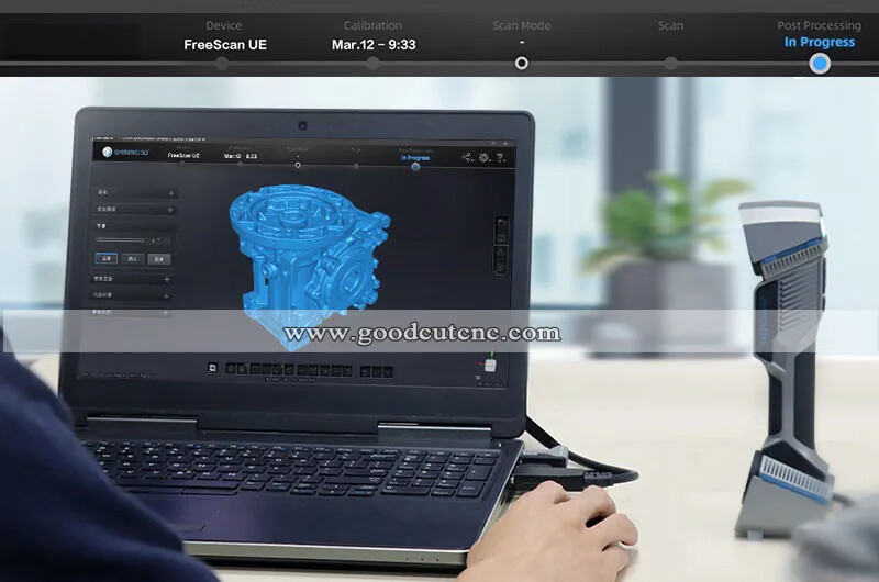 FreeScan Combo ماسح ثلاثي الأبعاد محمول هجين مصدر الضوء متعدد الوظائف