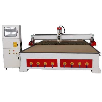 آلة راوتر CNC GC2030V كبيرة الحجم بمساحة عمل 2000*3000mm مع بكرة ضغط للخشب وMDF والأكريليك