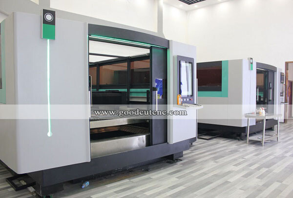 GC1530FC GoodCut 1500*3000mm الألياف البصرية آلة قطع الليزر مع غطاء حماية