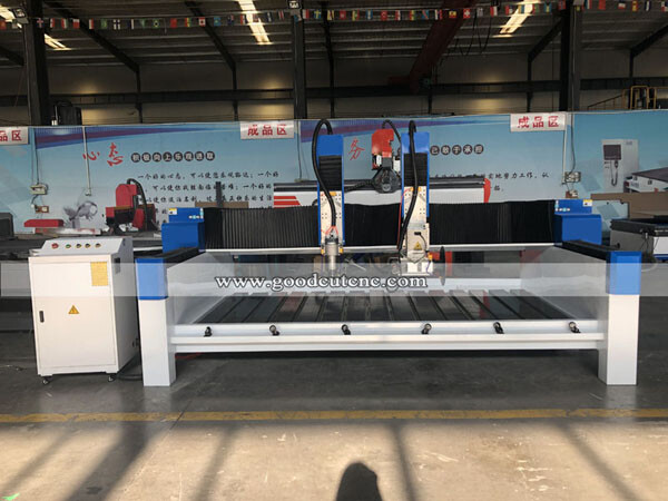 آلة قطع الرخام ونحت الحجر CNC عالية السرعة GC1325S-S مع شفرة المنشار
