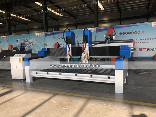 آلة قطع الرخام ونحت الحجر CNC عالية السرعة GC1325S-S مع شفرة المنشار