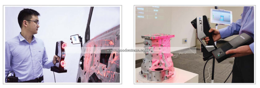 Handheld Freescan X7 3d  الماسح الضوئي ليزر عالية الدقة