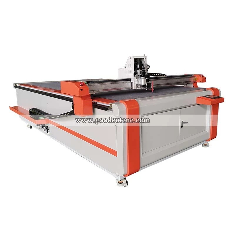 GC1625O CNC  سكين آلة قطع الورق المقوى والجلود متعدد الطبقات