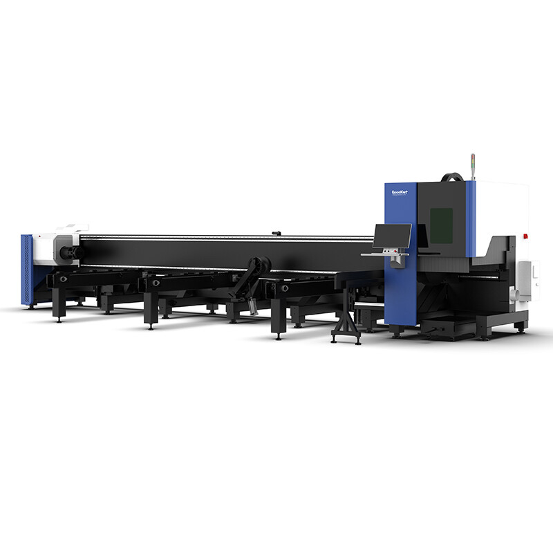 GC-FRA  التلقائي تحميل جولة مربع أنبوب الألياف البصرية أنبوب الليزر آلة قطع