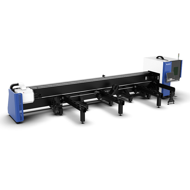 GC-FRA  التلقائي تحميل جولة مربع أنبوب الألياف البصرية أنبوب الليزر آلة قطع