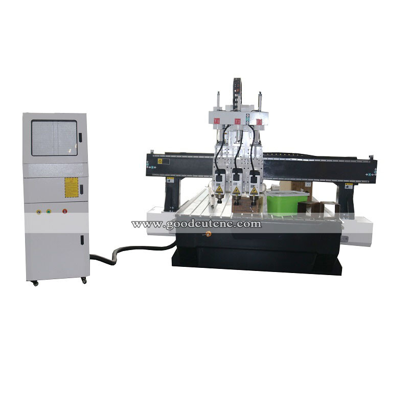 GC1325-P3 CNC router متعددة هوائي آلة النجارة رئس 