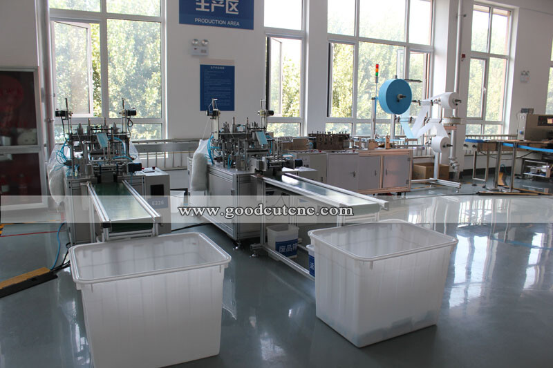 GC-MM  آلة صنع القناع التلقائي بالكامل 1 + 2 لجعل قناع 3 طبقة يمكن التخلص منها 