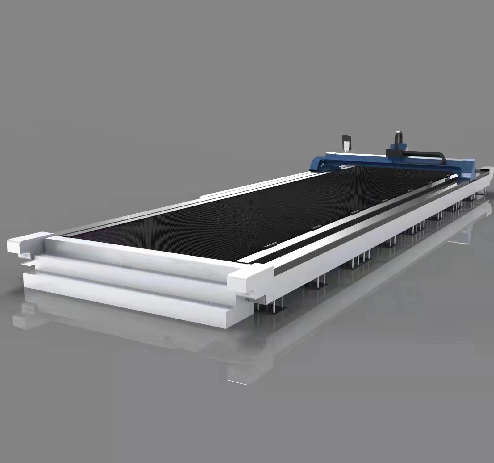 GC3012F  حجم كبير السكك الحديدية الأرضية الألياف آلة القطع بالليزر