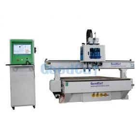 GC1625-O Wood CNC كارتون التحكم العددي آلة الحفر مع الاهتزاز سكين قطع الخشب 