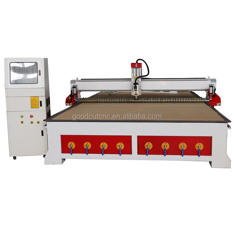 GC2030V CNC router 2000*3000mm كبيرة الحجم الخشب آلة العمل مع قرصة لفة 2000*3000mm