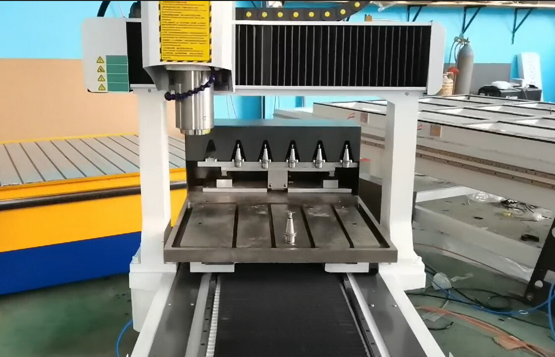 GC6060-ATC   CNC Router  أداة آلة صغيرة التلقائي مع أداة تغيير الجهاز 