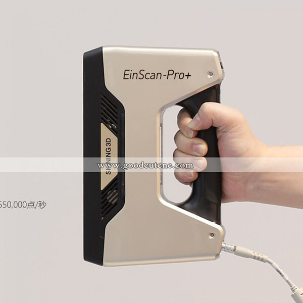 Jinan GoodCut ثلاثة أبعاد عالية الدقة محمولة نوع الماسح الضوئي shining3d Einscan-Pro + بالإضافة للهندسة العكسية