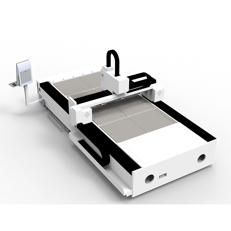  ماكينة القطع بالليزر الليفي GC3015F تصميم جديد MAX Raycus IPG لقطع الألومنيوم والحديد والصلب الكربوني