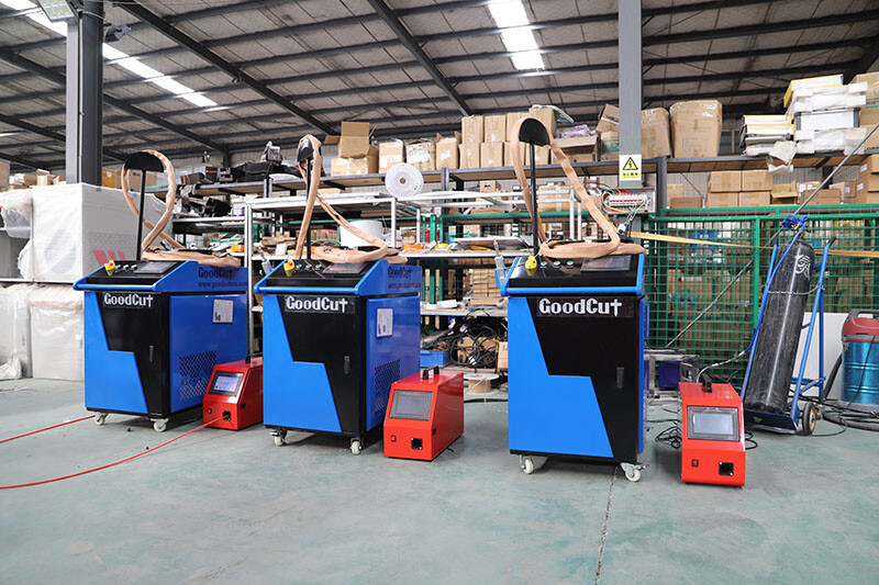 GC-WCC  3 in 1 تصميم نوع جديد من ثلاثة في واحد ليزر لحام آلة التنظيف