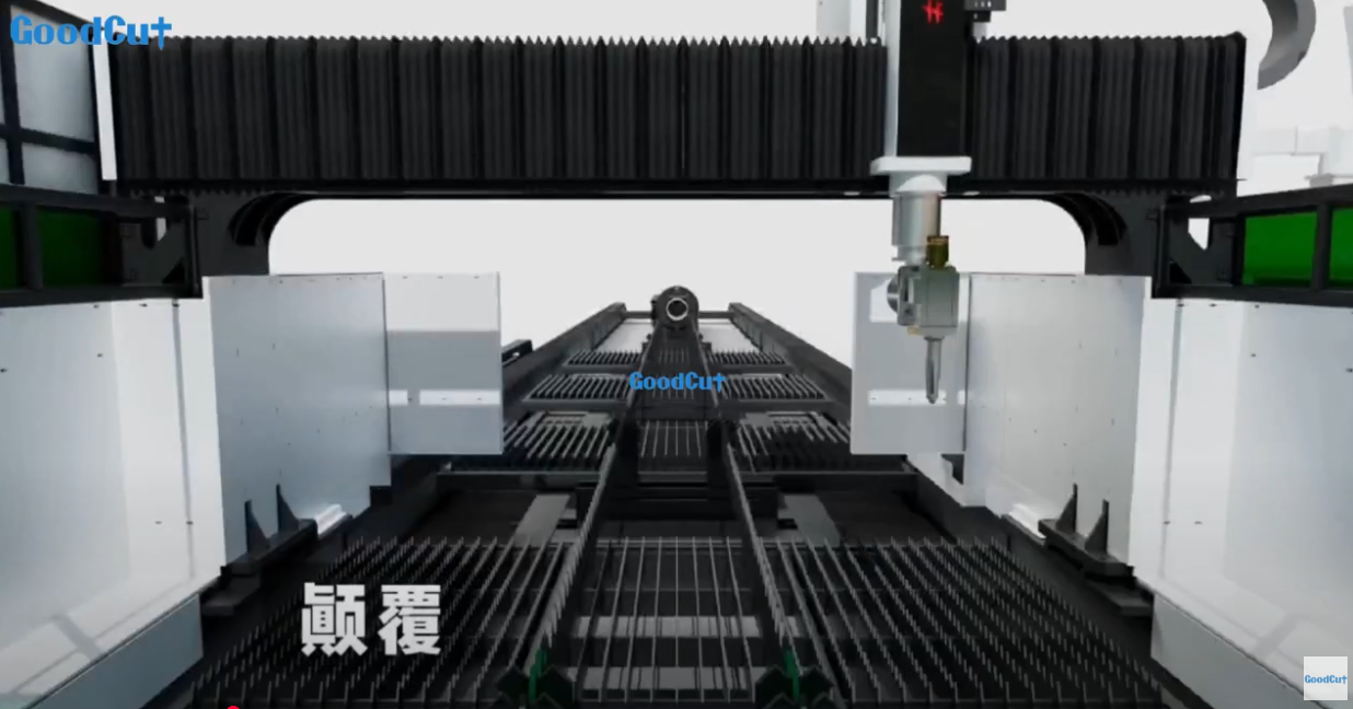 ماكينة القطع بليزر الألياف الليزرية ذات 5 محاور GoodCut