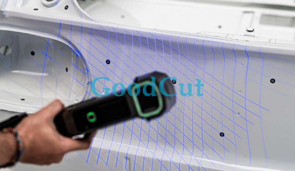 ماسح ضوئي ليزري ثلاثي الأبعاد بالليزر GoodCut FreeScan Trio بدقة 0.02 مم