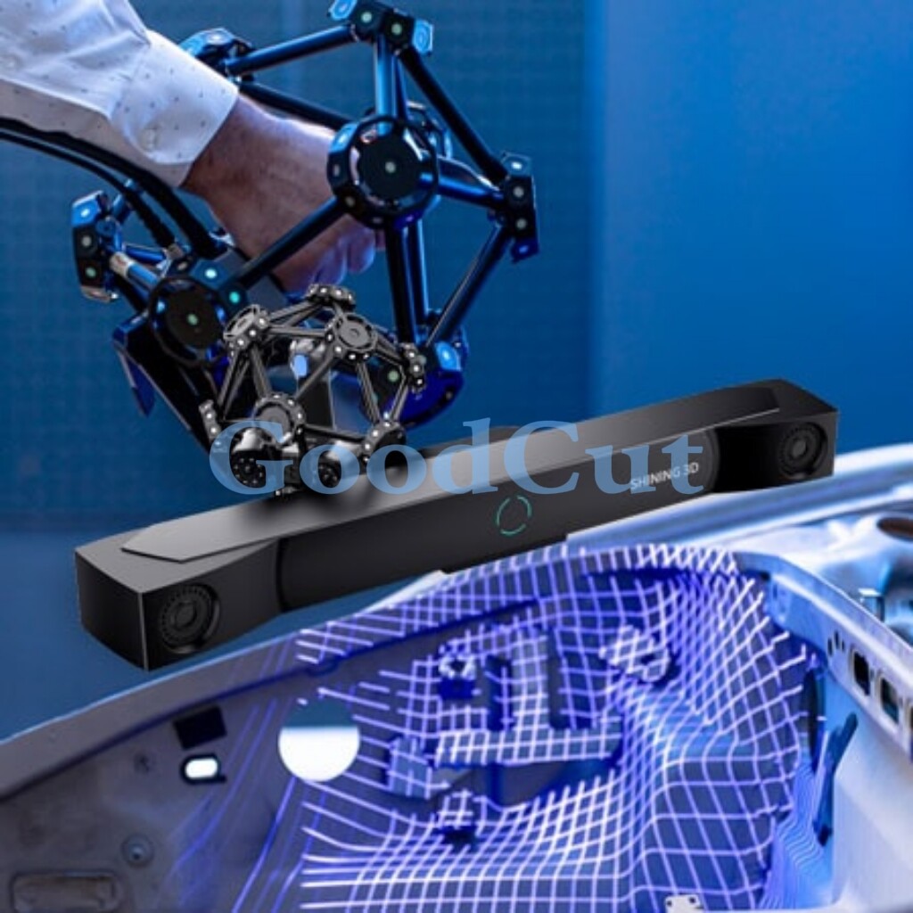 ماسح ضوئي لاسلكي ليزري ثلاثي الأبعاد من GoodCut FreeScan Trak W