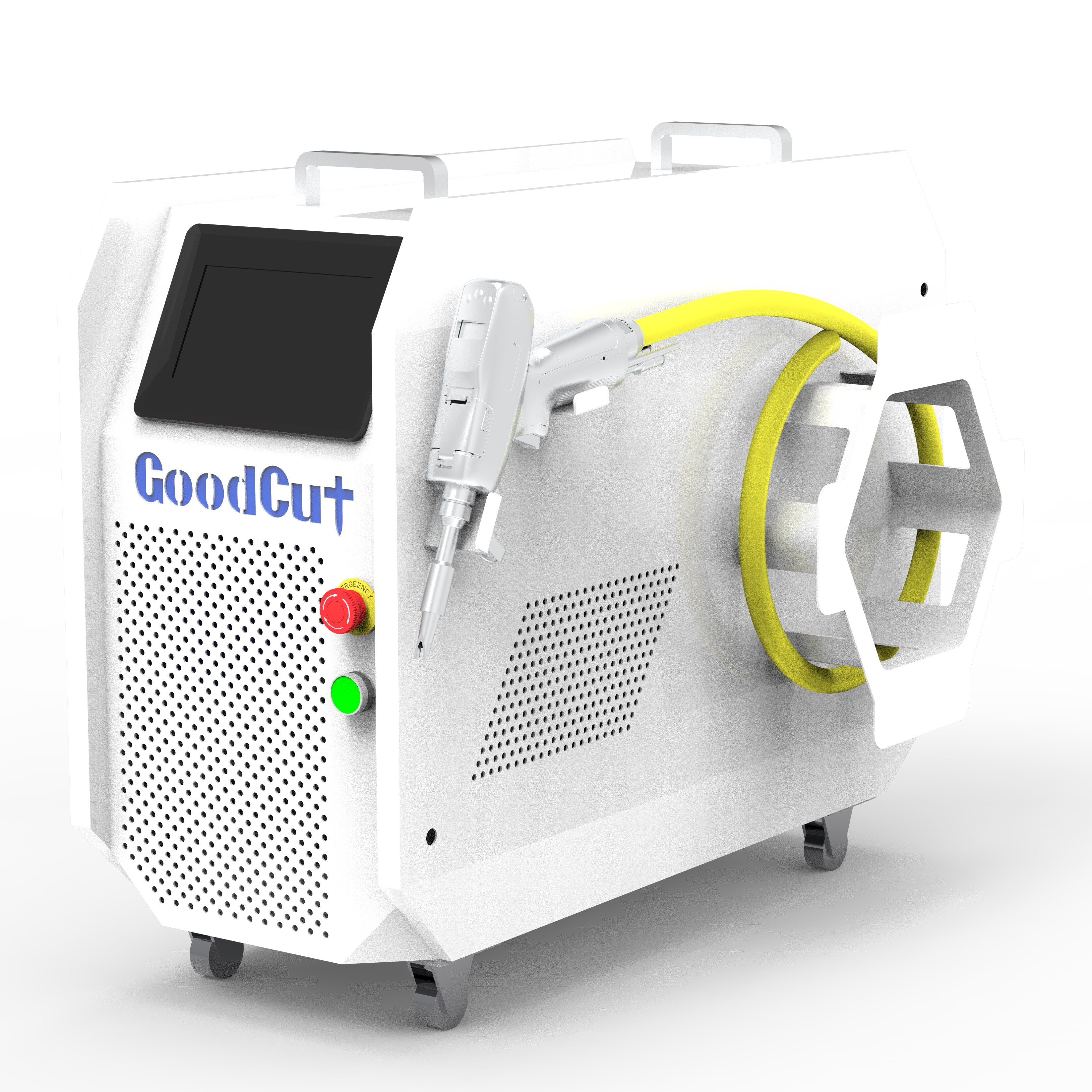 ماكينة تنظيف اللحام بالليزر GC-WCCA صغيرة الحجم 4 في 1 بالليزر