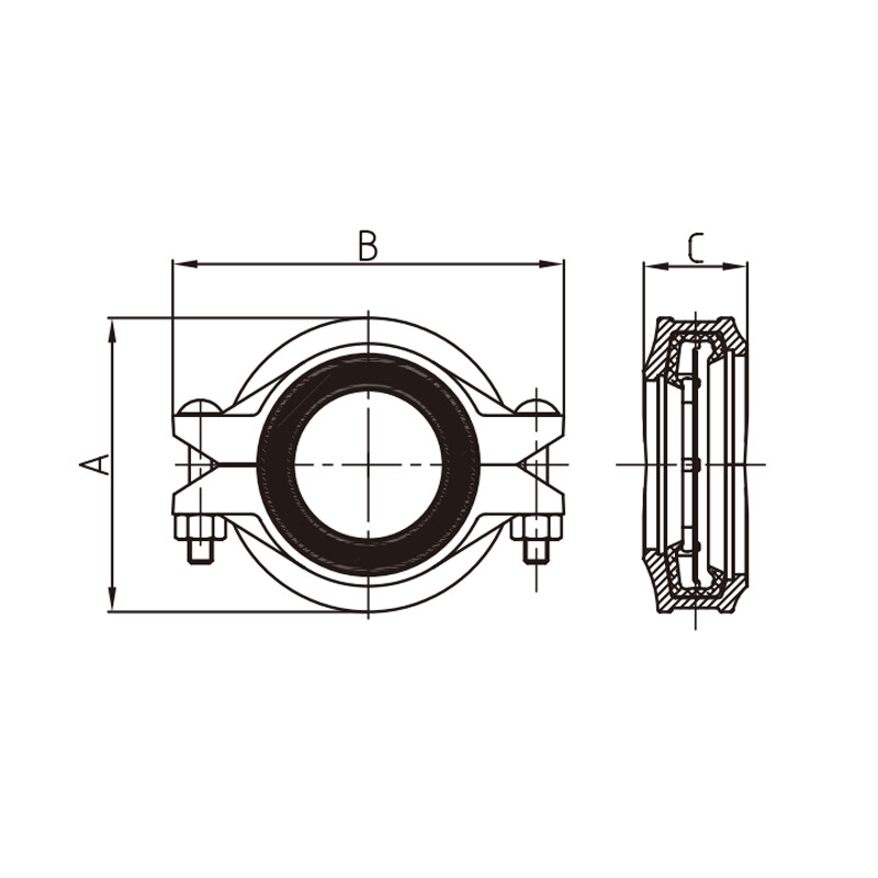 قارنة التوصيل المرنة المخفضة XGQT1RC قارنة التوصيل المرنة المخفضة XGQT1RC