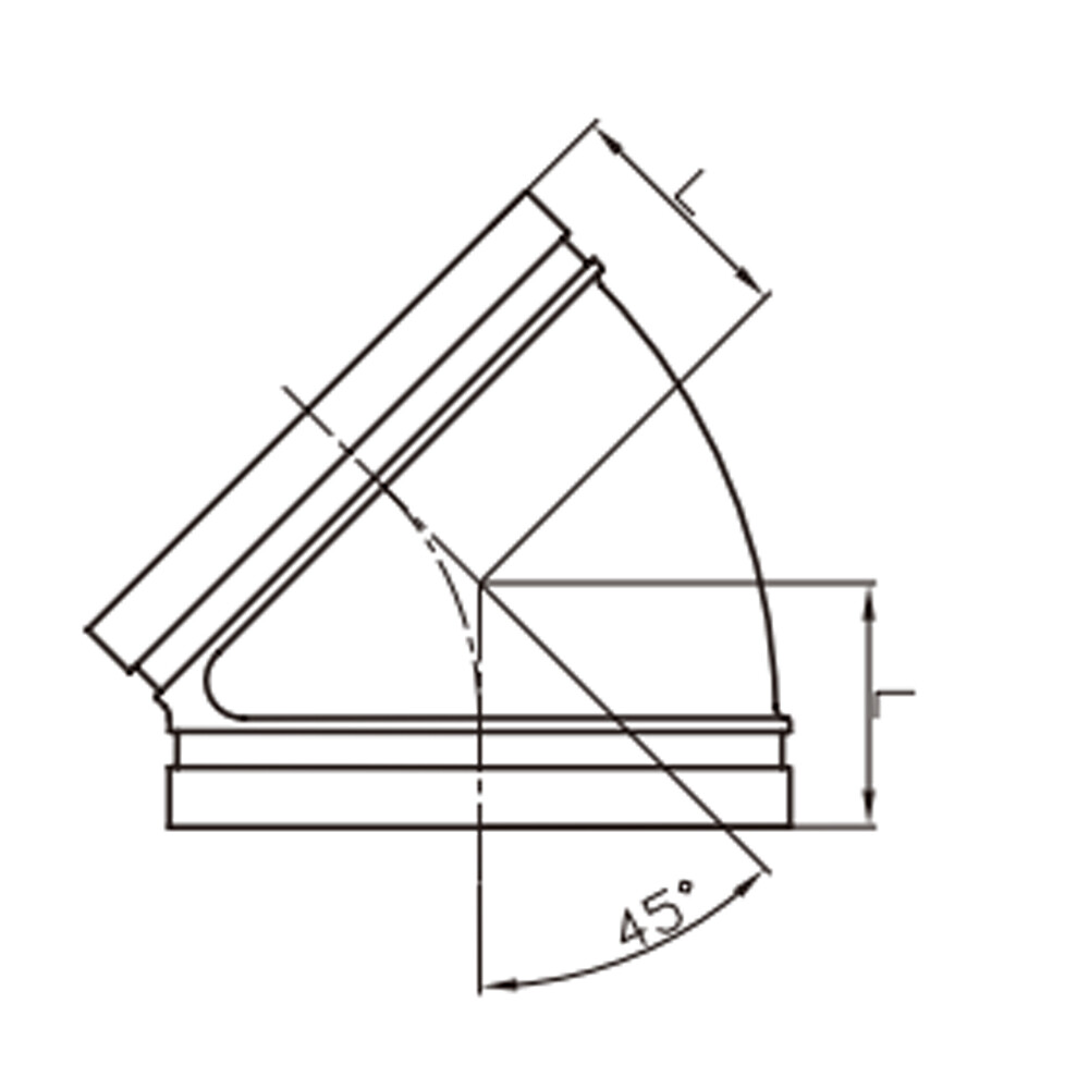 45°قوس القوس XGQT02