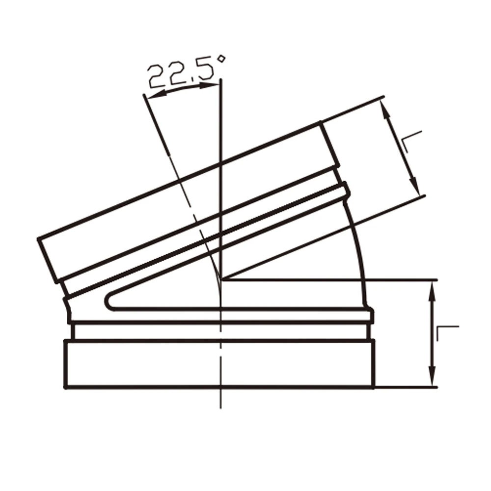 22.5°°Elbow XGQT09
