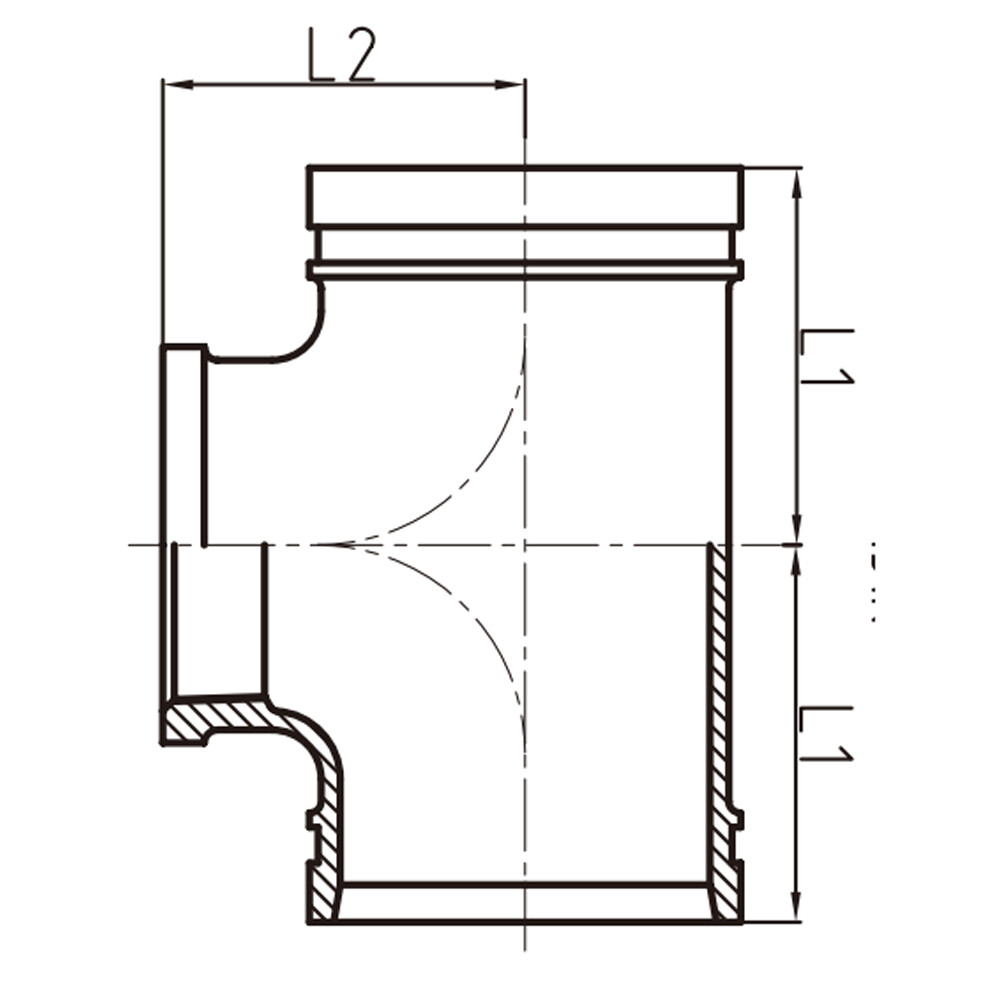  قمزة مخفضة مع خيط أنثوي XGQT04S