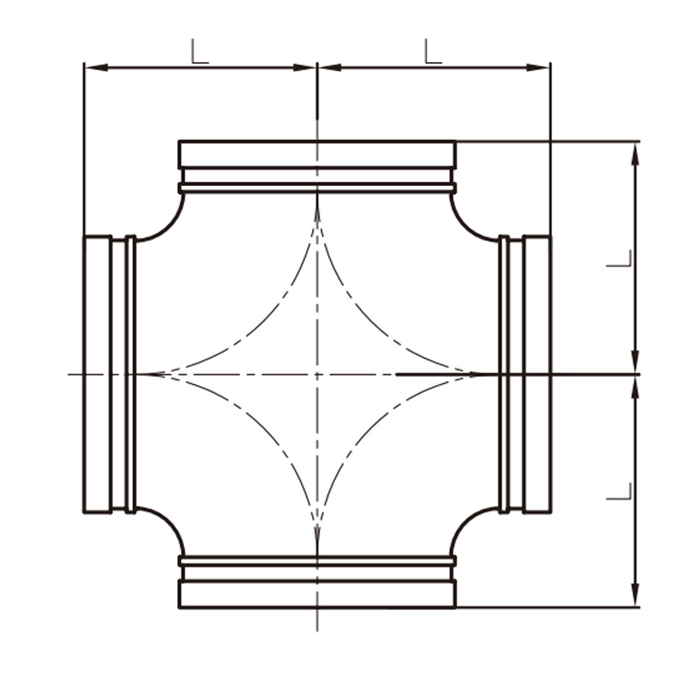 صليب مخدد XGQT05