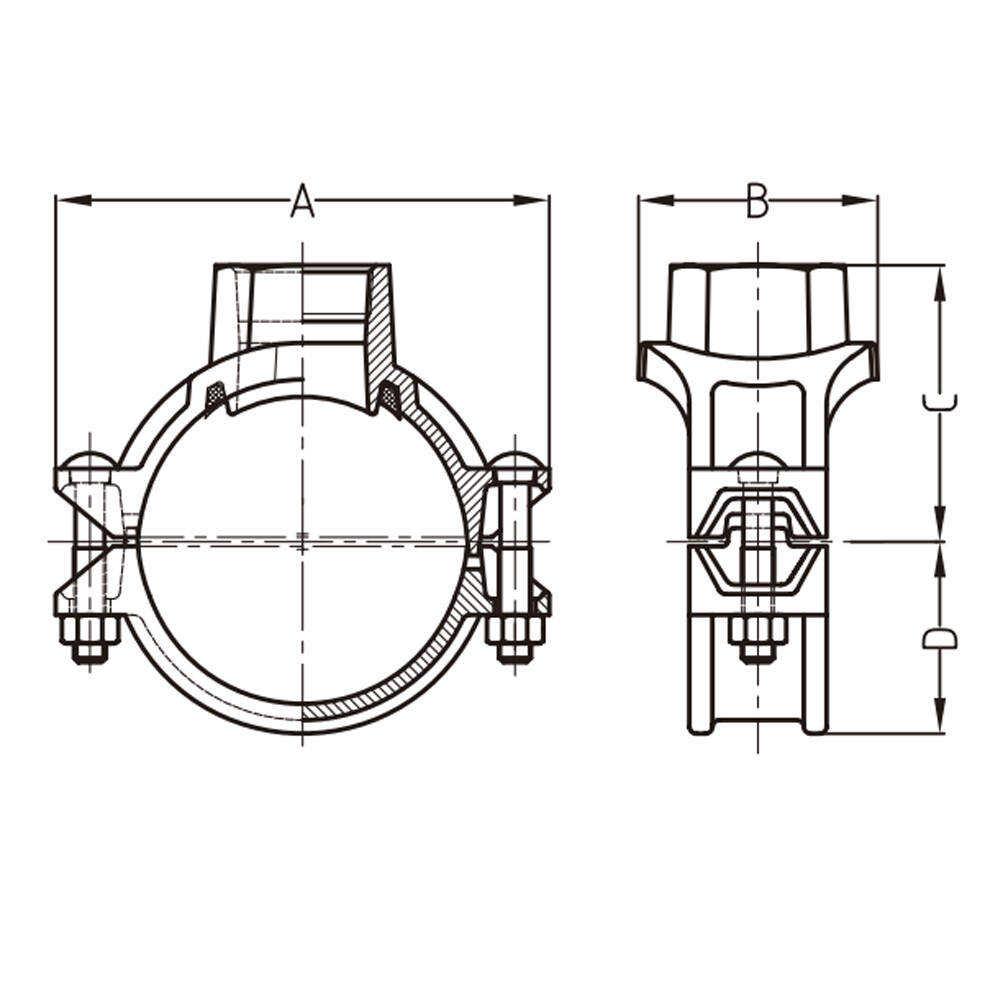 مخرج ملولب ميكانيكي ملولب XGQT3S مخرج ملولب ميكانيكي ملولب XGQT3S