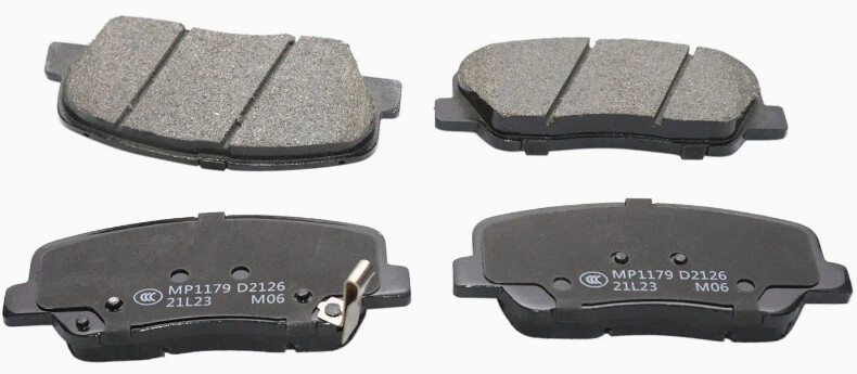 وسادة المكابح الأمامية D2126 جيلي