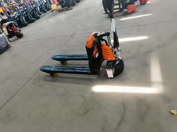 شاحنة البليت الكهربائية جلوري 1.5 طن 2 طن رافعة بطارية ليثيوم 48 فولت CE