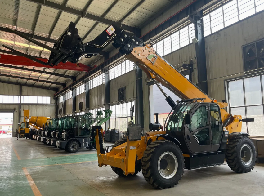 مناولة تلسكوبية بارتفاع رفع 18 م