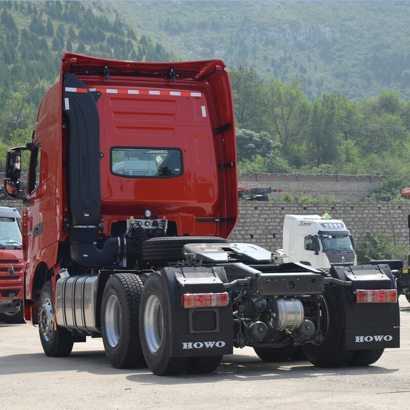 هوو TH7 شاحنة ثقيلة 540 حصان 6X4 جرارات مستعملة شاحنة