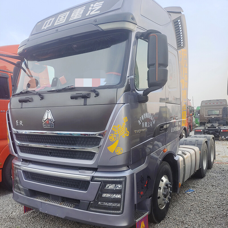 هوو TH7 شاحنة ثقيلة 540 حصان 6X4 جرارات مستعملة شاحنة