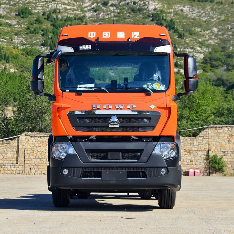 هاوو TX7 شاحنة ثقيلة 480 حصان 6X4 جرار غاز طبيعي مسال