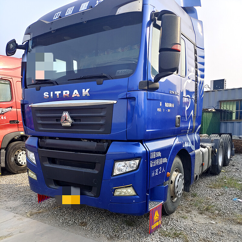 شاحنة سينوتروك C7H الثقيلة المستعملة 540 حصان 6X4 جرار أوتوماتيكي للبيع