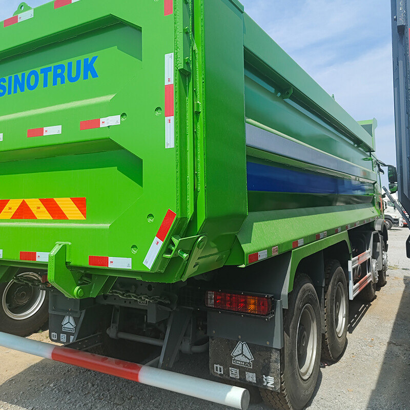 شاحنة ساينوتورك هاوو TX الثقيلة 440 حصان 8X4 6.5 متر شاحنة قلابة على شكل حرف U