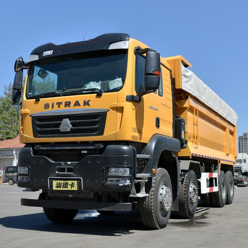 2023 شاحنة تفريغ Sinotruk SITRAK G7W 400 حصان 8X4 6.8 متر