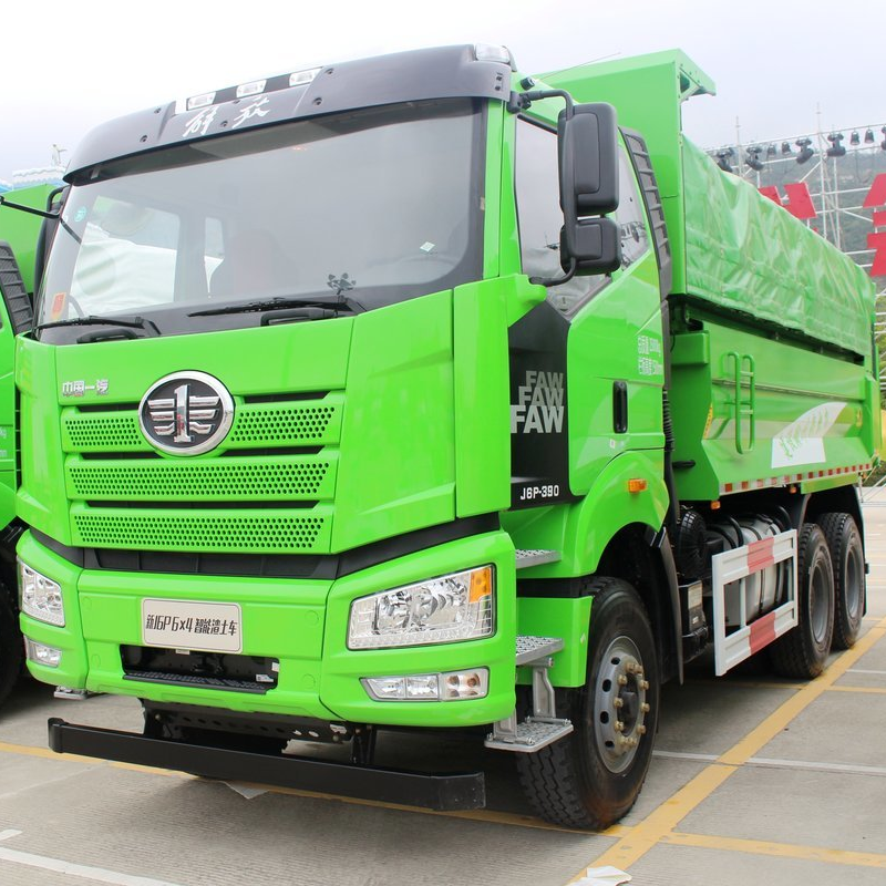 شاحنة قلابة جديدة ومستعملة 6X4 FAW J6p 390HP مع صنع في الصين