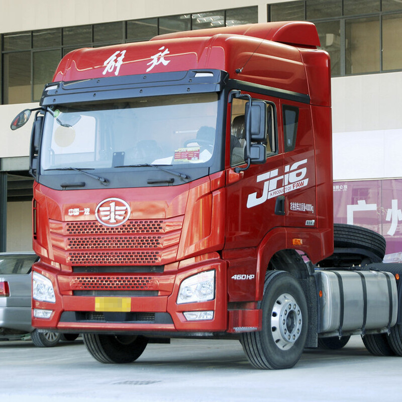 شاحنة جرار FAW JH6 6x4 460 حصان تعمل بالغاز الطبيعي المضغوط