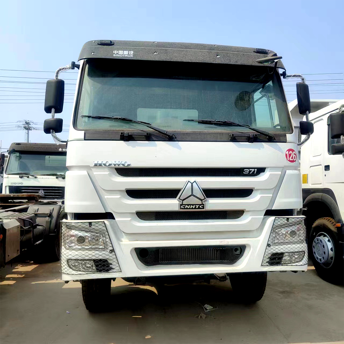 تصدير شاحنة خلط الخرسانة سينوتروك هاوا 371 6*4