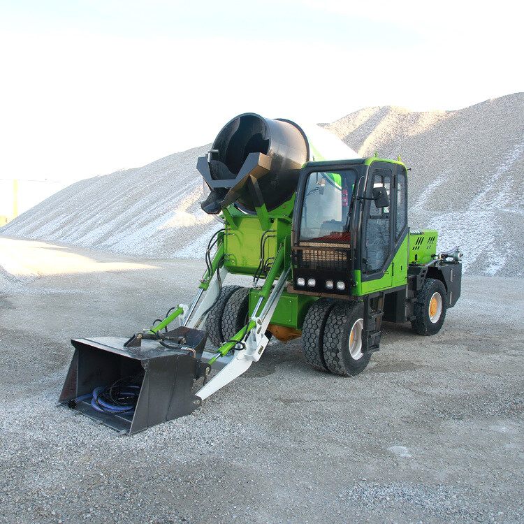 5.5 متر مكعب شاحنة خلاطة خرسانة ذاتية التحميل